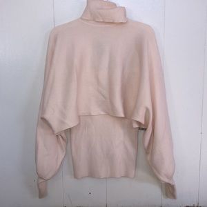 Cropped Turtleneck Sweater & Skirt Set